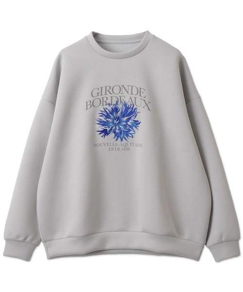 BROWNY（ブラウニー）の「BROWNY/KEEPWARM グラフィックプルオーバー（スウェット・メンズ・チャコール/ライトグレー・MEDIUM/LARGE）」の15枚目の写真