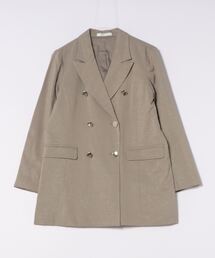 NICOLE white | ダブルジャケット(テーラードジャケット)
