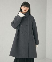 EMMEL REFINES＞EM スタンドネック ミディアム コートを使った人気