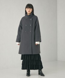 【美品】EMMEL REFINES EM スタンドネック ミディアム コート EMMEL REFINES＞EM スタンドネック ミディアム コートを使った人気