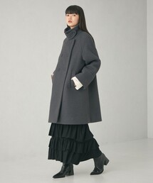 EMMEL REFINES＞EM スタンドネック ミディアム コートを使った人気