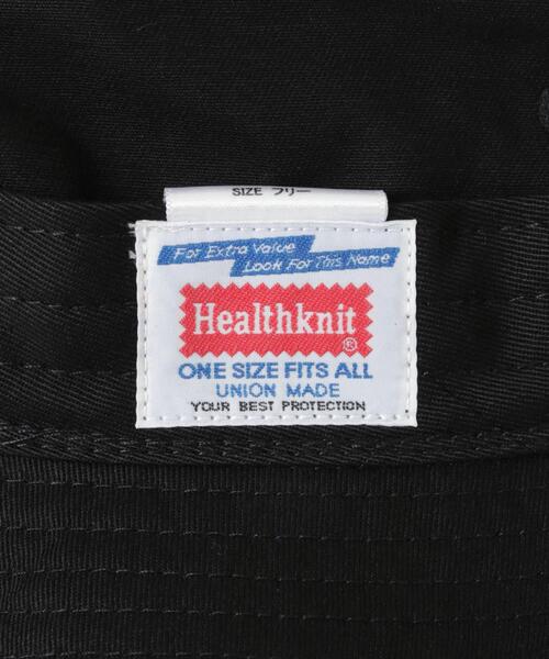 ITEMS URBANRESEARCH（アイテムズ アーバンリサーチ）の「Healthknit　HK ロゴ 刺繍 Bucket Hat（ハット・メンズ・ブラック/インディゴブルー/ベージュ・-）」の11枚目の写真