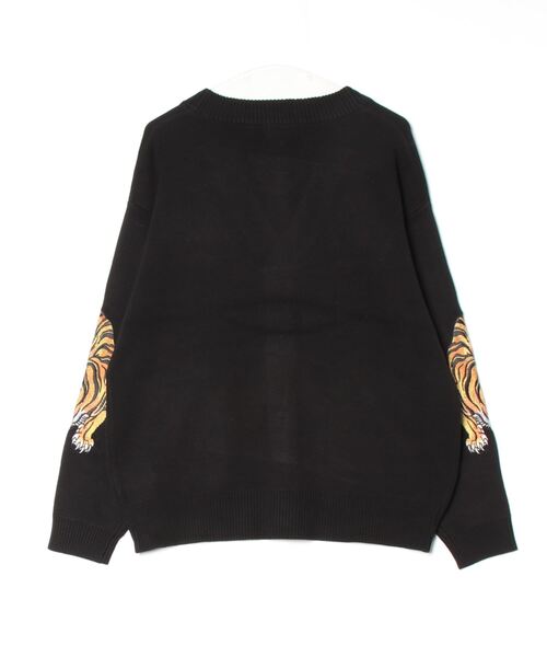 XLARGE（エクストララージ）の「XLARGE×ED HARDY KNIT CARDIGAN（カーディガン/ボレロ・メンズ・ブラック・S/M/L/XL）」の13枚目の写真