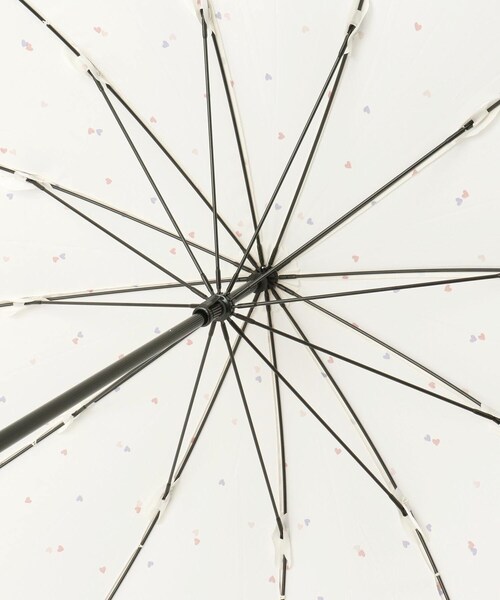晴雨兼用/UV】12本骨ミックスハート 長傘（長傘）｜one'sterrace