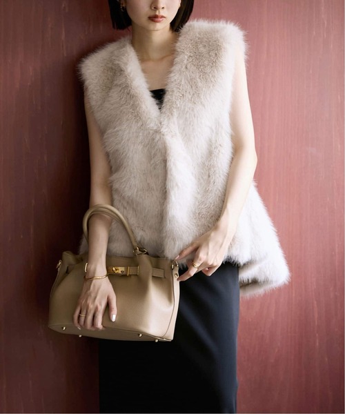 La TOTALITE（ラトータリテ）の「《追加》エコファーペプラムジレ