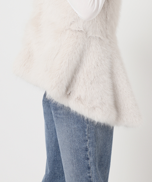 La TOTALITE（ラトータリテ）の「《追加》エコファーペプラムジレ