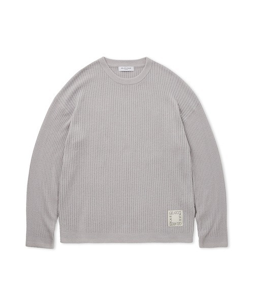 セール】【HOMME】ホットスムーズィーリブプルオーバー（ルーム