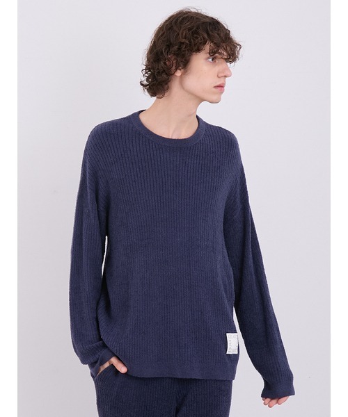 【セール】【HOMME】ホットスムーズィーリブプルオーバー（ルームウェア/パジャマ）｜gelato pique（ジェラートピケ）