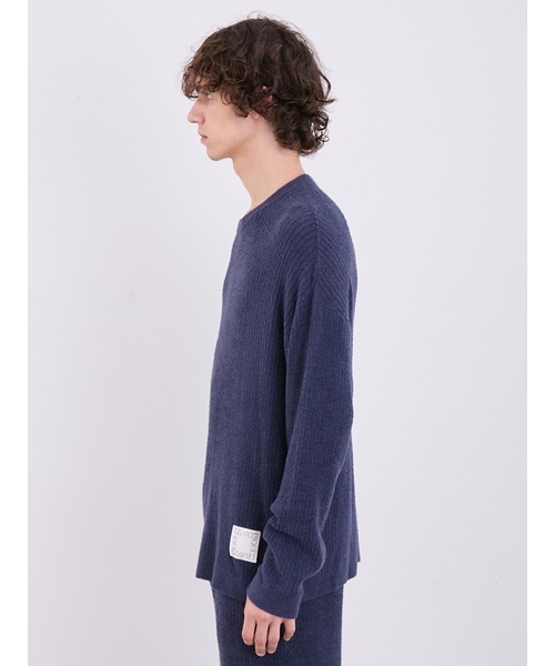 【セール】【HOMME】ホットスムーズィーリブプルオーバー（ルームウェア/パジャマ）｜gelato pique（ジェラートピケ）