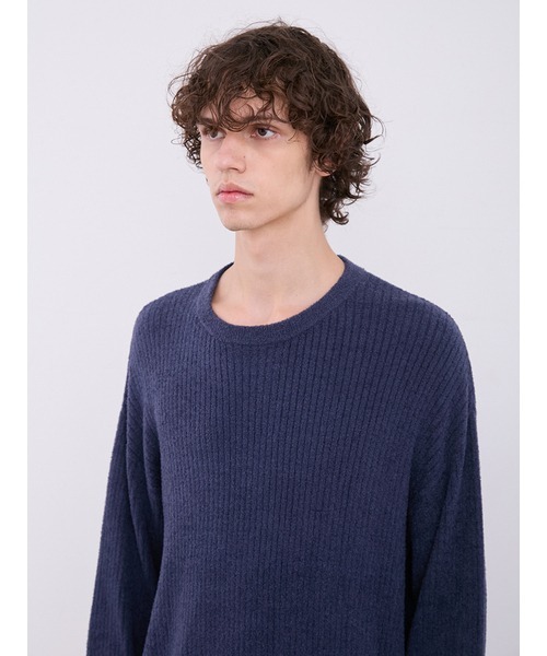 【セール】【HOMME】ホットスムーズィーリブプルオーバー（ルームウェア/パジャマ）｜gelato pique（ジェラートピケ）