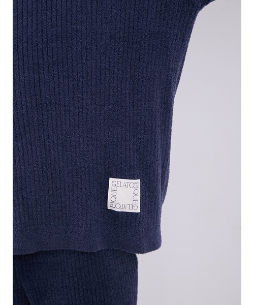 【セール】【HOMME】ホットスムーズィーリブプルオーバー（ルームウェア/パジャマ）｜gelato pique（ジェラートピケ）