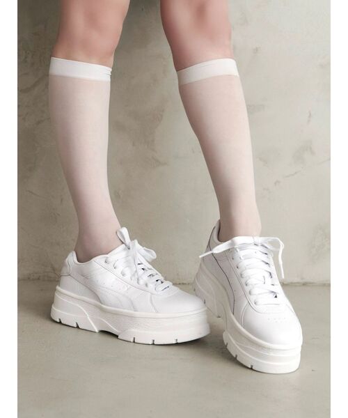 PUMA（プーマ）の「【PUMA】RIVOウィメンズ（スニーカー・レディース・ホワイト/ブラック・L/M）」の4枚目の写真