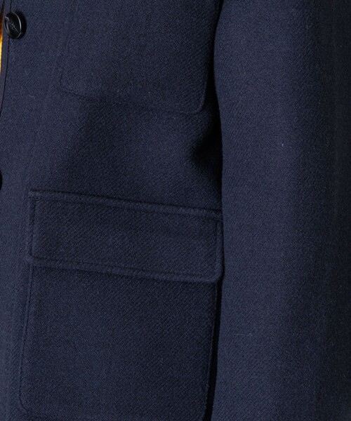 FREAK'S STORE(フリークスストア)の「ノーカラー モッサコート(ノーカラーコート・レディース・ベージュ/ネイビー/チャコールグレー/オフホワイト・フリ-)」の21枚目の写真