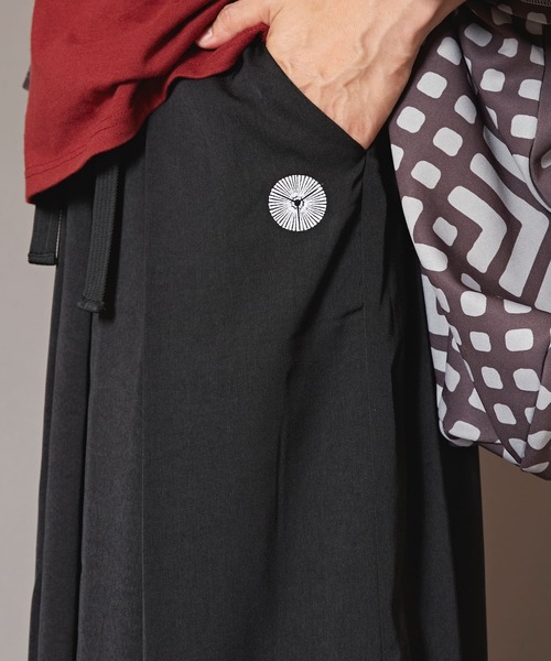 カヤ（カヤ）の「【カヤ】和衣メンズ袴パンツ（その他パンツ・メンズ・グリーン/スミクロ/グレー/ブラウン・FREE）」の8枚目の写真