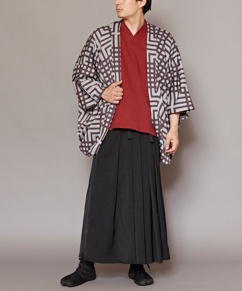 カヤ（カヤ）の「【カヤ】和衣メンズ袴パンツ（その他パンツ・メンズ・グリーン/スミクロ/グレー/ブラウン・FREE）」の18枚目の写真