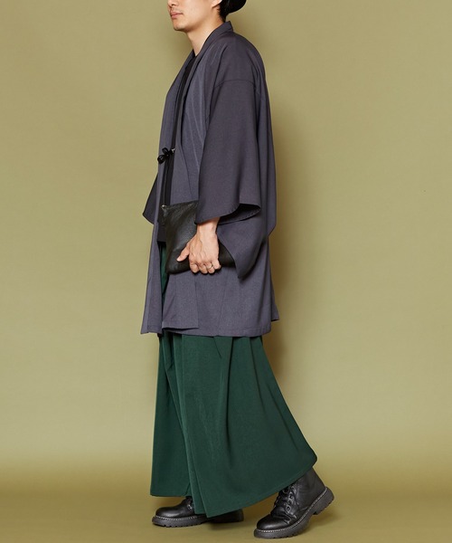 カヤ（カヤ）の「【カヤ】和衣メンズ袴パンツ（その他パンツ・メンズ・グリーン/スミクロ/グレー/ブラウン・FREE）」の13枚目の写真