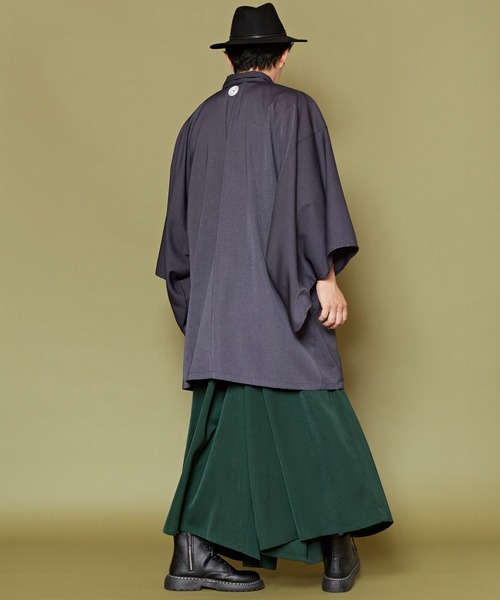 カヤ（カヤ）の「【カヤ】和衣メンズ袴パンツ（その他パンツ・メンズ・グリーン/スミクロ/グレー/ブラウン・FREE）」の12枚目の写真