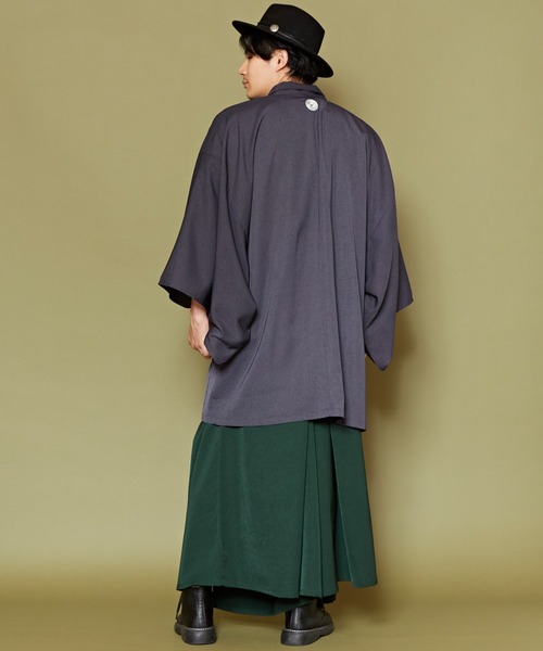 カヤ（カヤ）の「【カヤ】和衣メンズ袴パンツ（その他パンツ・メンズ・グリーン/スミクロ/グレー/ブラウン・FREE）」の10枚目の写真