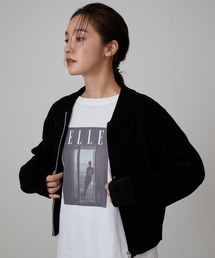 NERGY | melting ニットポロクロップド丈カーディガン(カーディガン/ボレロ)