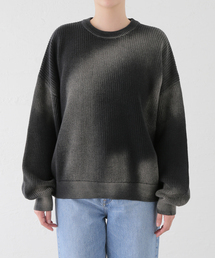NOMANUAL/ノーマニュアル SPRAY DYEING KNIT