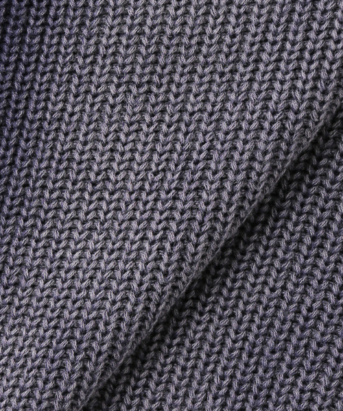 NOMANUAL（NOMANUAL）の「NOMANUAL/ノーマニュアル SPRAY DYEING KNIT（ニット/セーター・レディース・ブラック/ネイビー・MEDIUM）」の6枚目の写真