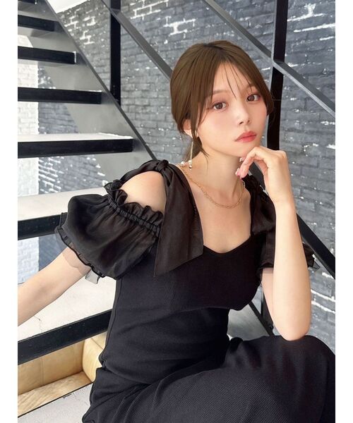 RESEXXY（リゼクシー）の「シャイニーチェーンネックレス（ネックレス・レディース・ゴールド/シルバー・FREE）」の5枚目の写真