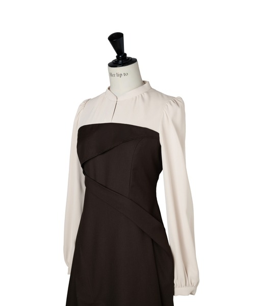 ワンピース Her Lip to Bicolor-Trim Flared Romper ワンピース Her