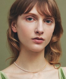 les bonbon（ルボンボン）の「【les bonbon】princess double necklace/プリンセス ダブル ネックレス　ゴールド（ネックレス）」