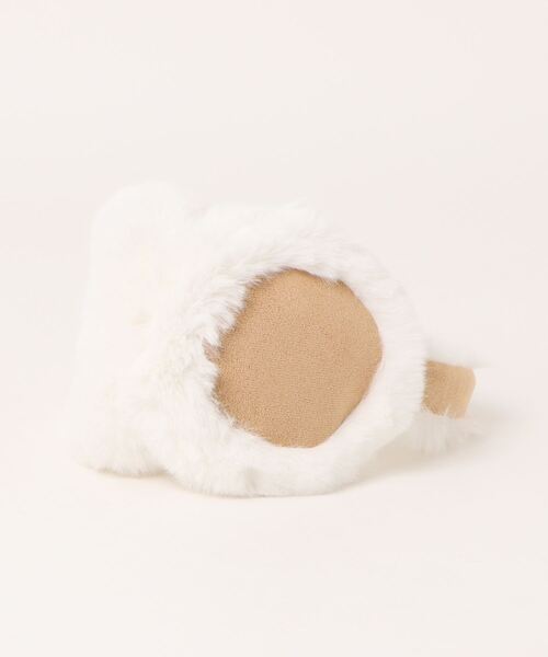 apres jour clair×ARIAZ】フェイクファームートンイヤーマフ