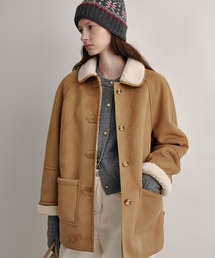 ボアカラー ムートンジャケット FD24W239【Fano Studios