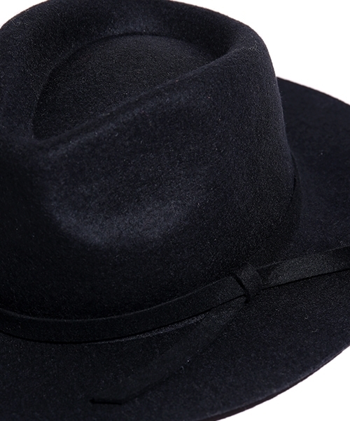 FREAK'S STORE（フリークスストア）の「リボンツバ広ハット（ハット・レディース・ブラック/ネイビー・FREE）」の9枚目の写真