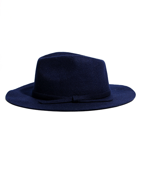 FREAK'S STORE（フリークスストア）の「リボンツバ広ハット（ハット・レディース・ブラック/ネイビー・FREE）」の5枚目の写真