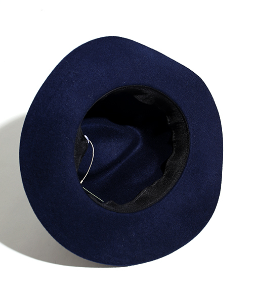 FREAK'S STORE（フリークスストア）の「リボンツバ広ハット（ハット・レディース・ブラック/ネイビー・FREE）」の7枚目の写真