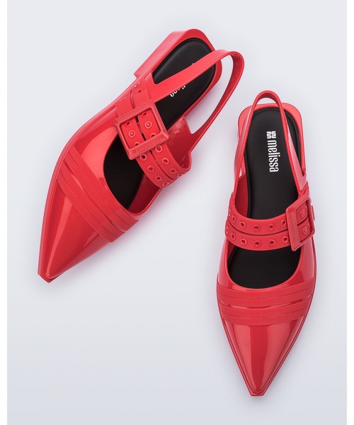 melissa（メリッサ）の「MELISSA LADYLIKE AD（パンプス・レディース・レッド/アイボリー/ブラック/シルバー・35-36/39/38/37）」の3枚目の写真