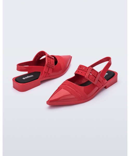 melissa（メリッサ）の「MELISSA LADYLIKE AD（パンプス・レディース・レッド/アイボリー/ブラック/シルバー・35-36/39/38/37）」の9枚目の写真