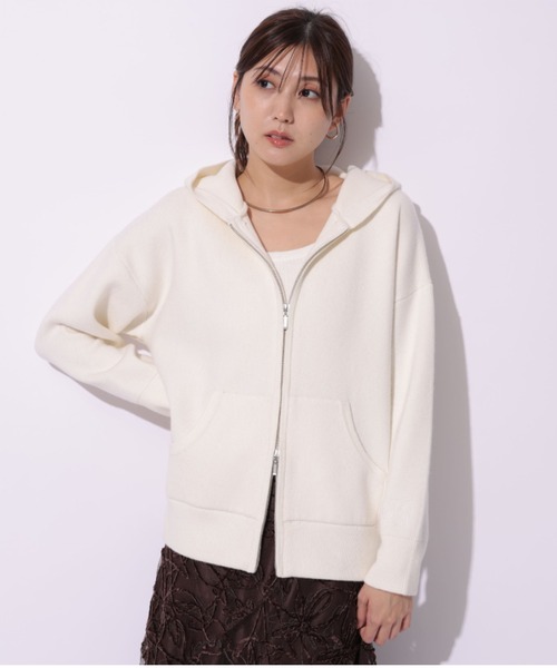 ジップニットパーカー（ニット/セーター）｜Mystrada（マイストラーダ）