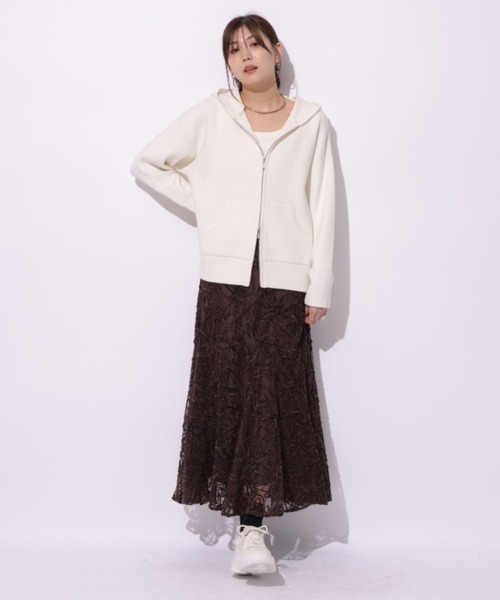 ジップニットパーカー（ニット/セーター）｜Mystrada（マイストラーダ）