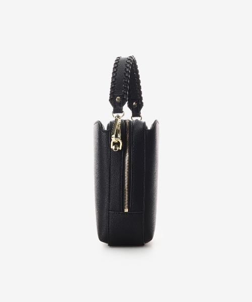 & chouette（アンドシュエット）の「かがりステッチ ショルダーバッグ（ショルダーバッグ・レディース・ミント/ブラック/グレイッシュベージュ/オフホワイト・FREE）」の13枚目の写真