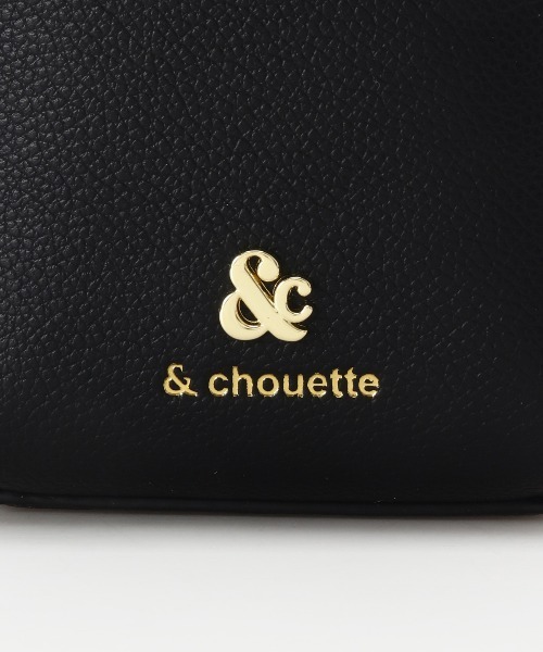 & chouette（アンドシュエット）の「かがりステッチ ショルダーバッグ（ショルダーバッグ・レディース・ミント/ブラック/グレイッシュベージュ/オフホワイト・FREE）」の16枚目の写真