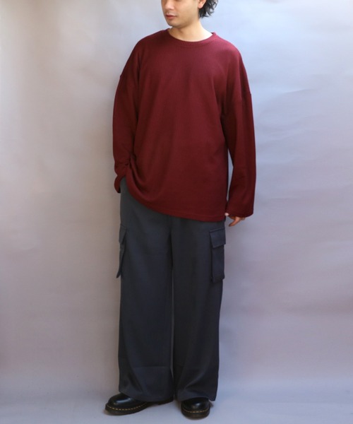 ワイドカーゴパンツ セール】ワイドカーゴパンツ（カーゴパンツ）｜8(eight