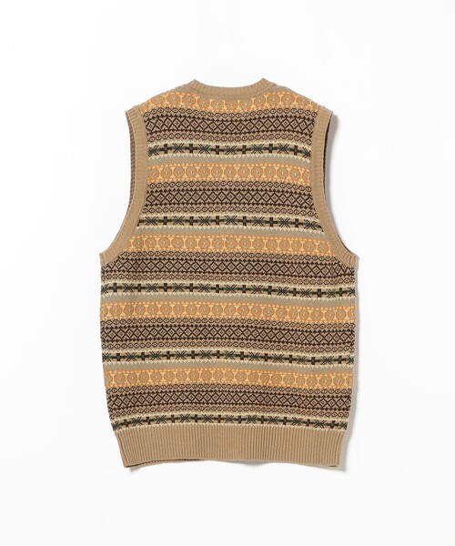 Beams Plus ビームス・プラス プリマロフトベスト タン LARGE BEAMS PLUS（ビームス プラス）Waistcoat Corduroy（トップス