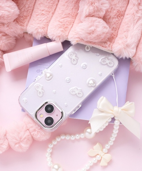 【半額‼︎】　ケースティファイ　iPhone15 リボン 半額‼︎】ケースティファイiPhone15 リボン