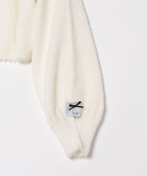 ニット セーター 2WAY PEARL SHAGGY KNIT/2WAYパールシャギーニット レディース 2WAY PEARL SHAGGY KNIT/2WAYパールシャギーニット（ニット