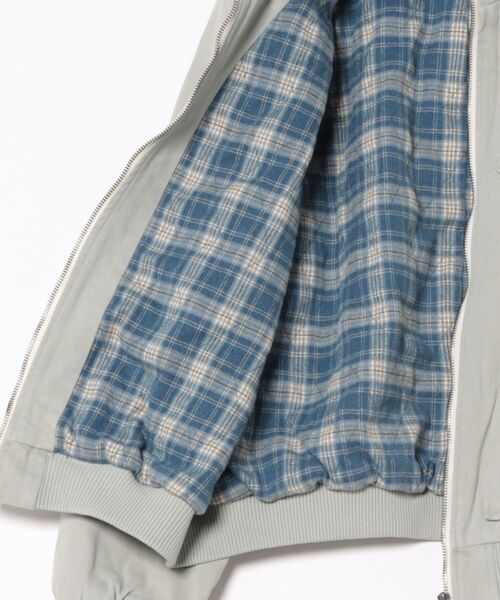 ジップアップフード付き ボンバージャケット TINA：JOJUN（その他