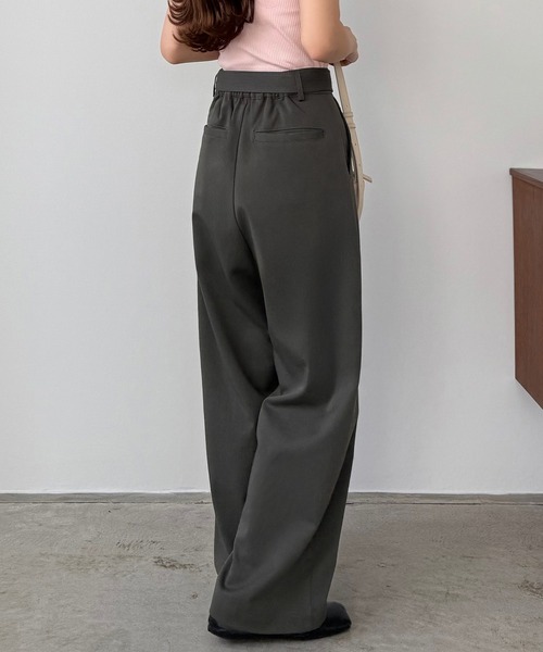 ESCADA ★ Thlesia ヴァージンウール パンツ HELKA / ヘルカ] WOOL LIKE PE TWILL ウールライク トラウザー