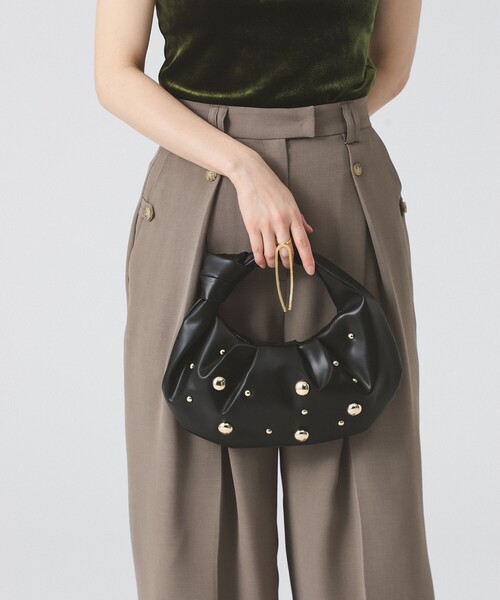 RBS（アールビーエス）の「RBS / モチーフ ミニ バッグ（ハンドバッグ・レディース・ホワイト/ブラック・ONE SIZE）」の2枚目の写真