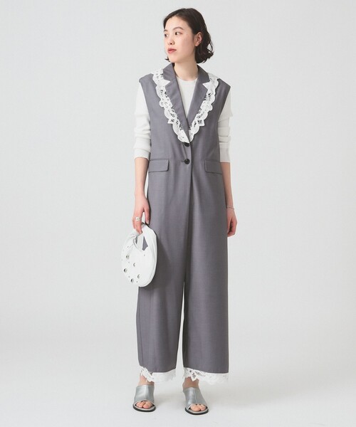 RBS（アールビーエス）の「RBS / モチーフ ミニ バッグ（ハンドバッグ・レディース・ホワイト/ブラック・ONE SIZE）」の4枚目の写真