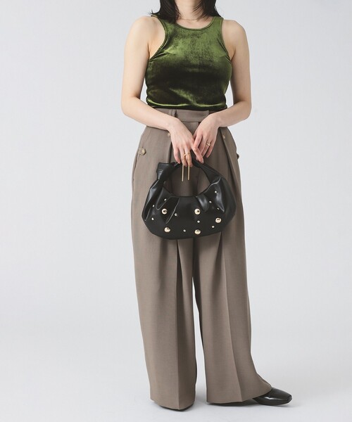 RBS（アールビーエス）の「RBS / モチーフ ミニ バッグ（ハンドバッグ・レディース・ホワイト/ブラック・ONE SIZE）」の6枚目の写真