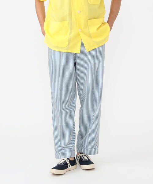 BEAMS PLUS（ビームスプラス）の「アイビー ワイド ウール トラウザーズ（スラックス・メンズ・ブルー/オレンジ/ブラウン・M/S/L）」の5枚目の写真