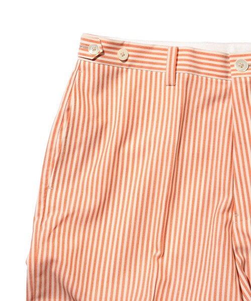 BEAMS PLUS（ビームスプラス）の「アイビー ワイド ウール トラウザーズ（スラックス・メンズ・ブルー/オレンジ/ブラウン・M/S/L）」の16枚目の写真